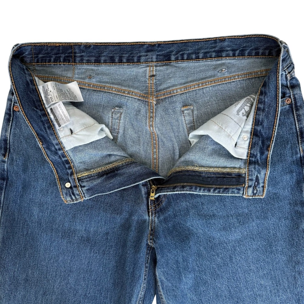 Levi's 550 Relaxed Fit Blue Jeans Men's 38 x 34 Blue Denim Normcore Dad Casual - Picture 4 of 12